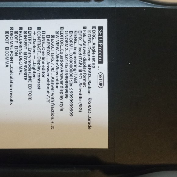 Sharp Writeview Scientific Calculator Model El-W535XG With Case Working - Picture 2 of 5